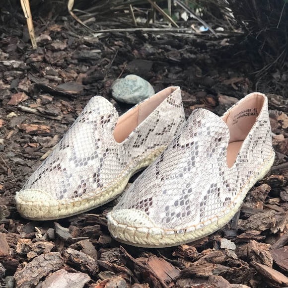 Snake skin espadrilles slip on - Picture 5 of 7